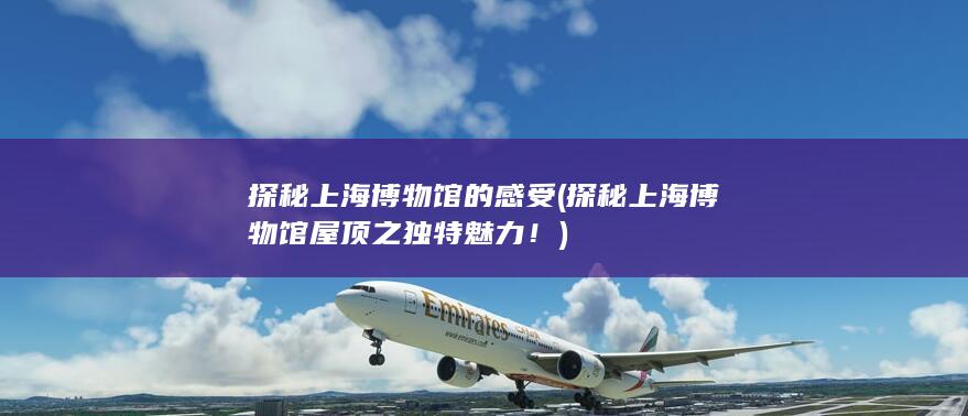 探秘上海博物馆的感受 (探秘上海博物馆屋顶之独特魅力！)