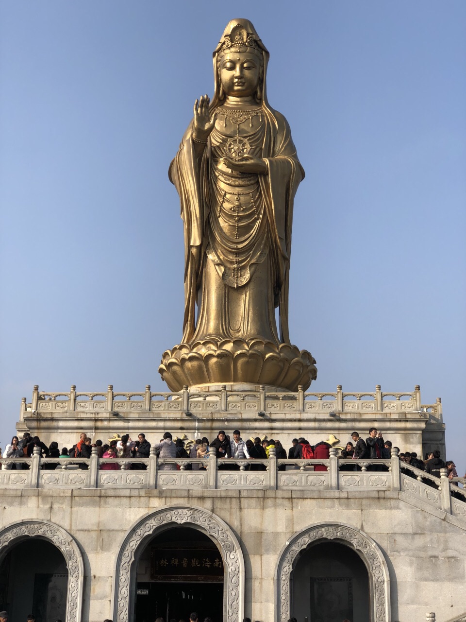 浙江舟山大佛图片